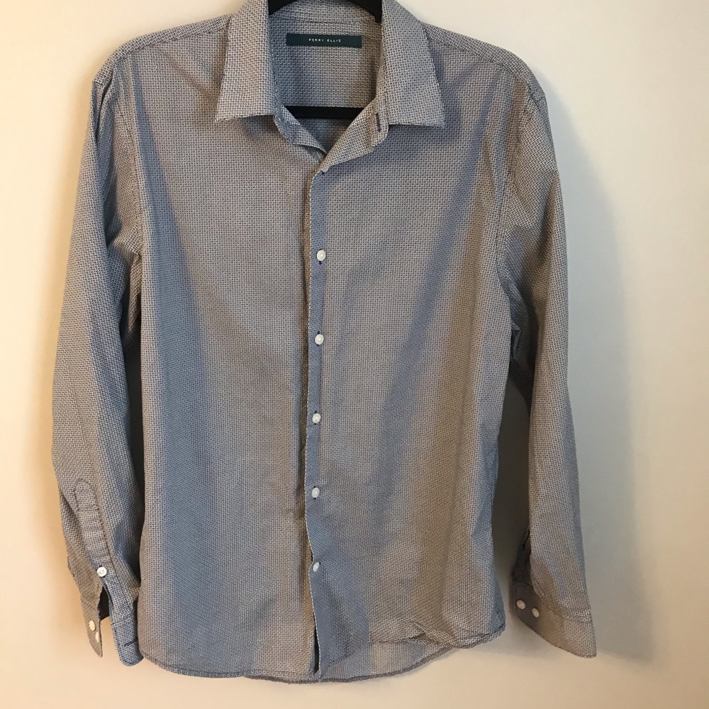 Men’s Perry Ellis Button up Shirt